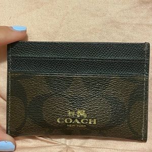 Coach Card Holder